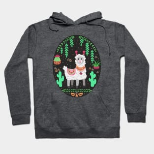 Funny lama Hoodie